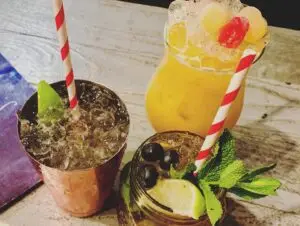 delicious cocktails served at the escape