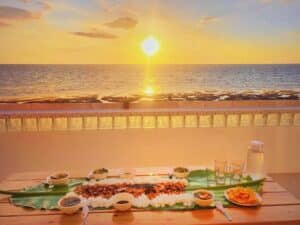 san juan la union dining sea view